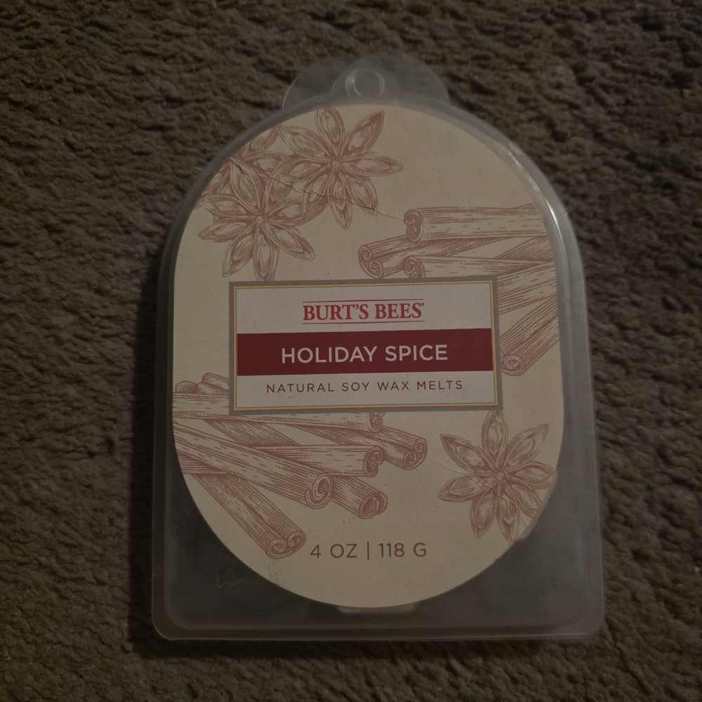 Burt's Bees Holiday Spice Soy Wax Melts